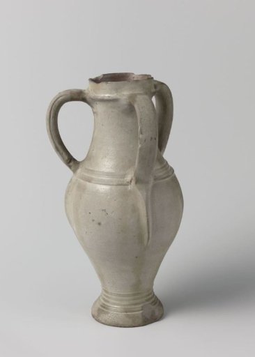 Jug with three handles