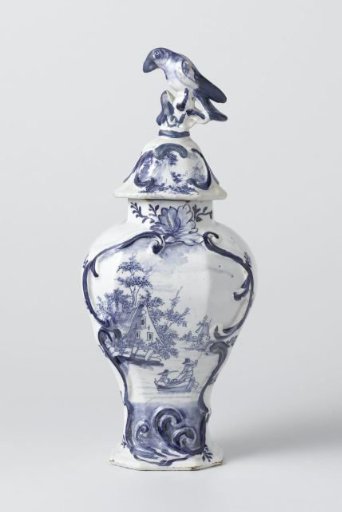 Lidded jar, part of a suite