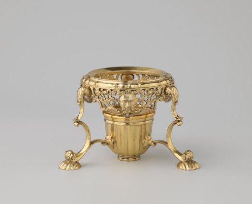 Galvanoplastic reproduction of a stove