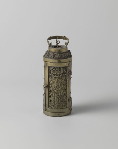 Lantern of Brass Covered with Seal Skin