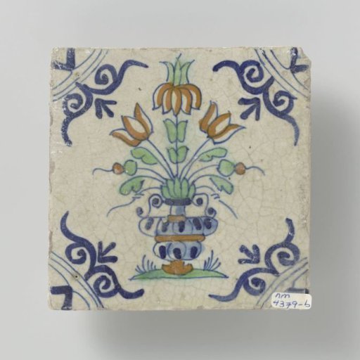 Pompadour tile