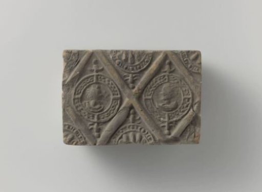Fireplace tile with an image