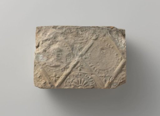 Fireplace tile with an image