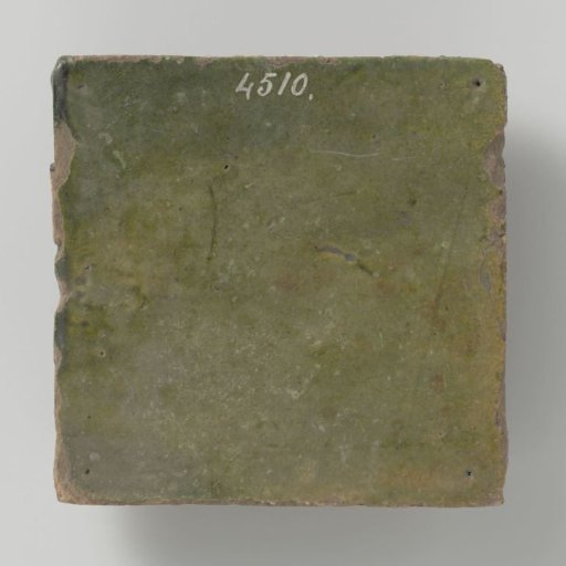 Green floor tile