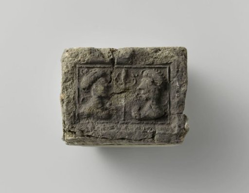 Fireplace surround with an image