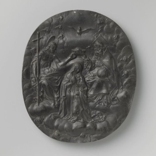 Plaque with the Coronation of Mary