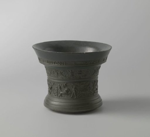 Vessel with hunting scenes and the inscription ANTONI WILKES ME FECIT ENCHVSAE ANNO 1661