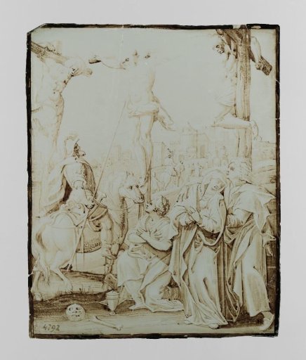 Square with the Crucifixion