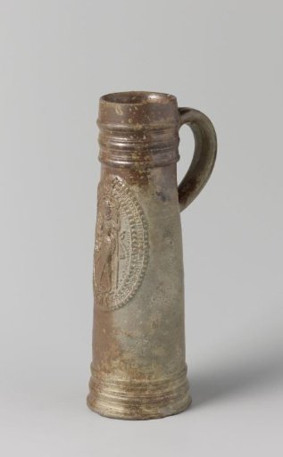 Tankard (schnelle) with a man in a medallion