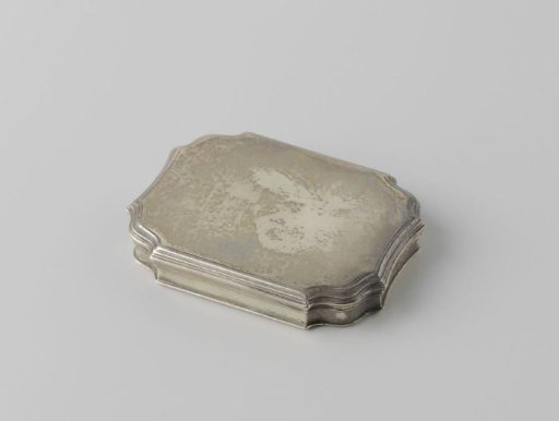Snuffbox of silver