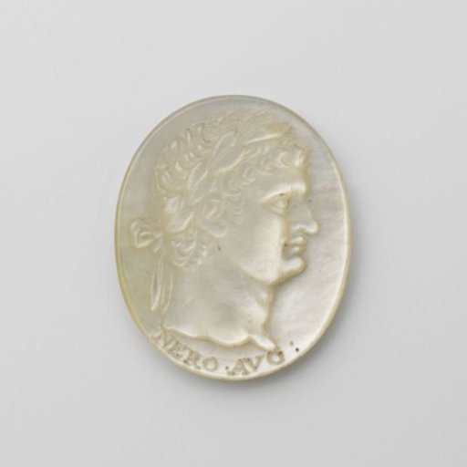 Portrait Medallion of Claudius Drusus Germanicus Caesar ('Nero') (37-68 AD)