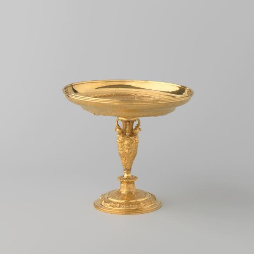 Galvanoplastic reproduction of a tazza depicting Diana and Actaeon