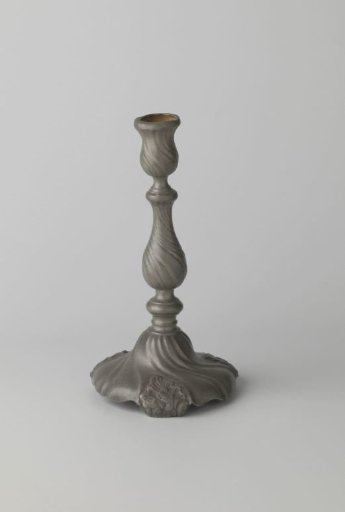 Tin Candlestick, twisted model