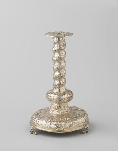 Galvanoplastic Reproduction of a Candelabrum with Twisted Stem and Mythological Representations from the Popta Treasure