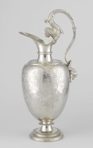 Ewer and basin with the arms of Vlissingen