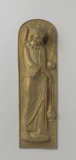 Galvanoplastic reproduction of an angel in the treasury of St. Servatius in Maastricht