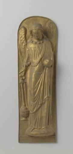 Galvanoplastic reproduction of an angel in the treasury of St. Servatius in Maastricht