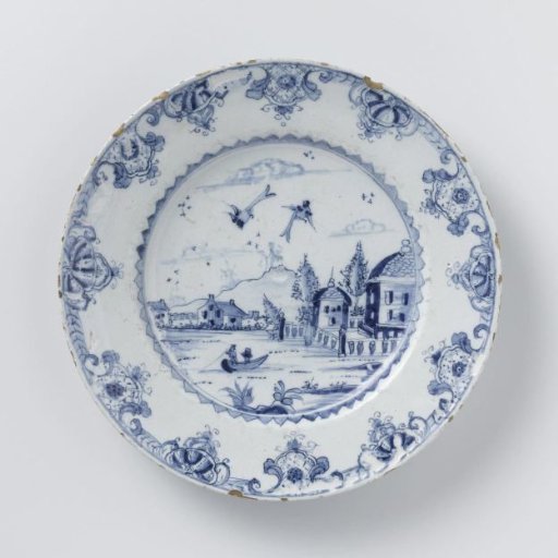 Faience Plate