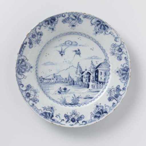Faience Plate