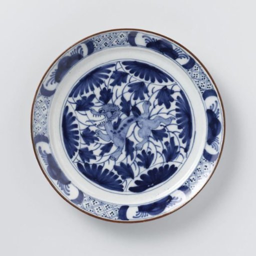 Faience plate