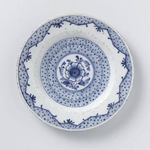 Faience plate