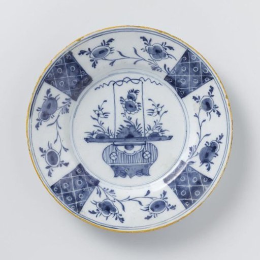 Faience plate