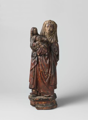 The Virgin and Child with St Anne