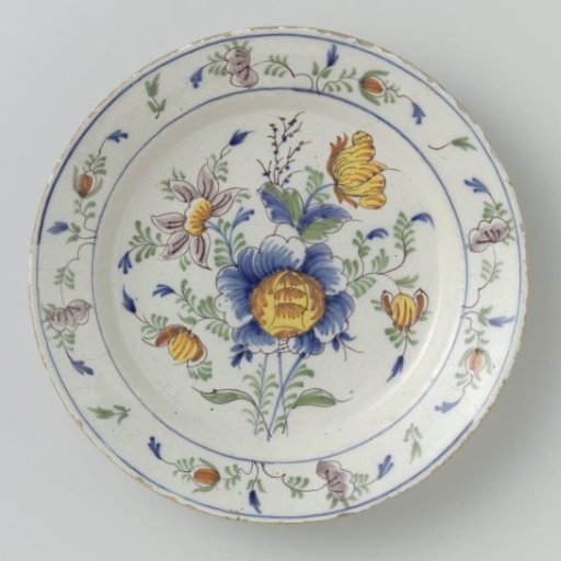 Faience Plate