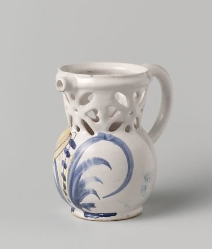 Trick Pitcher, Painted with a Tulip