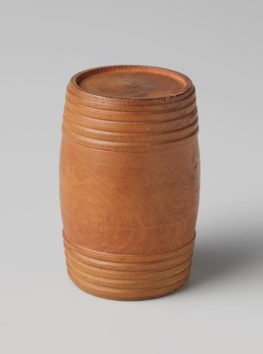 Vat of Turned Solid Wood