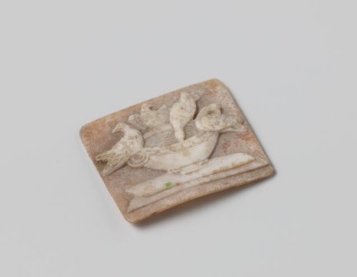 Miniature bas-relief belonging to a doll's house