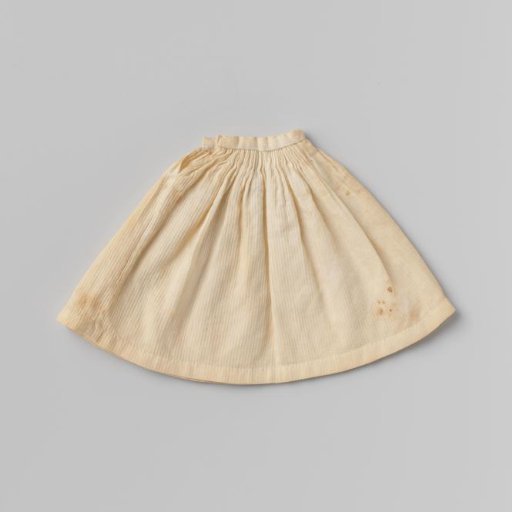 Petticoat with striped pattern