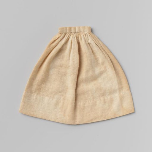 Petticoat with twill stripe pattern