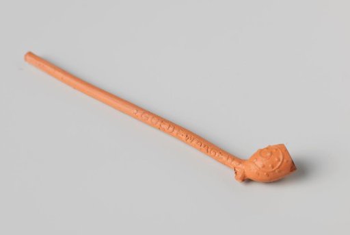 Pipe made of red clay