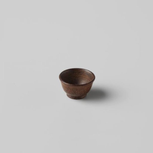 Teacup of turned wood