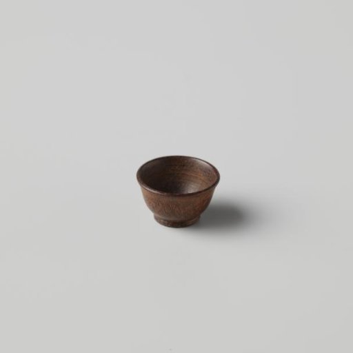Teacup of turned wood