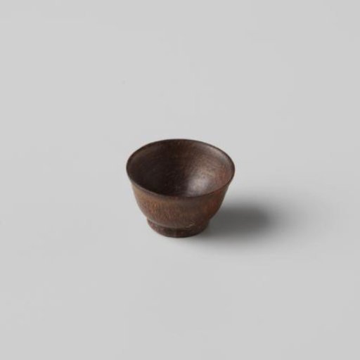 Teacup of turned wood