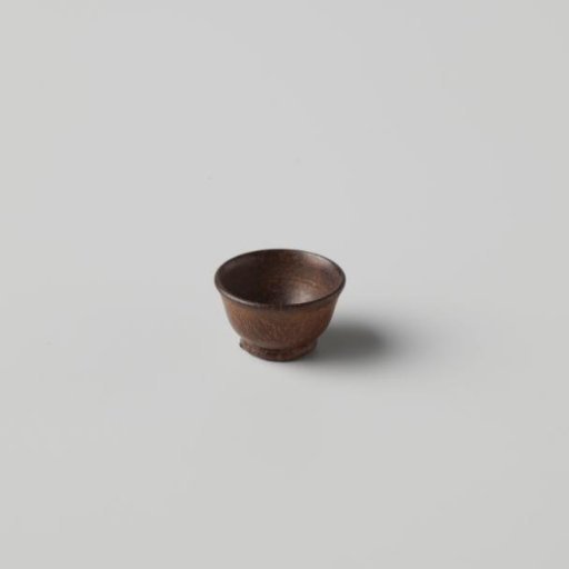 Teacup of turned wood