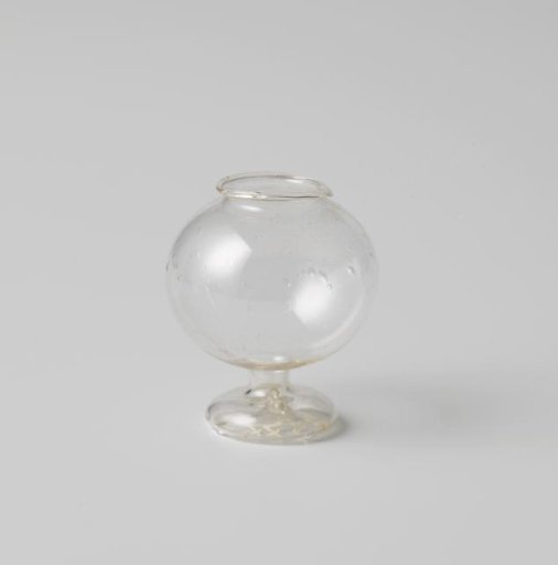 Glass, possibly depicting a water lens