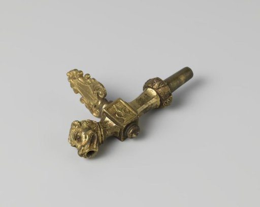 Brass Tap Ending in a Lion's Head