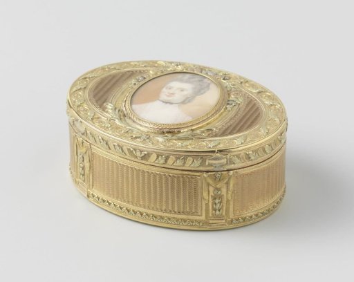 Snuffbox with a Portrait of Elisabeth Jacoba de Court