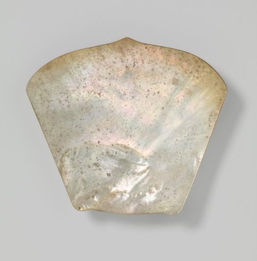 Bowl Shaped from a Flat Mother-of-Pearl Shell