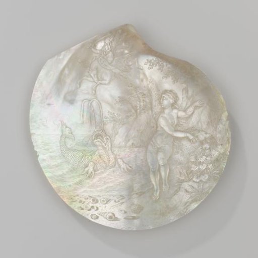 Two decorated shells