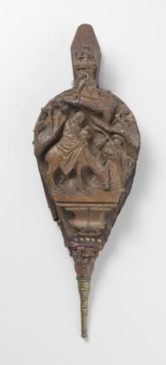Pair of Bellows with the Flight into Egypt