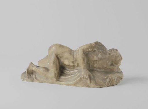 Nude male figure