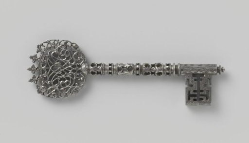 Detector lock with key