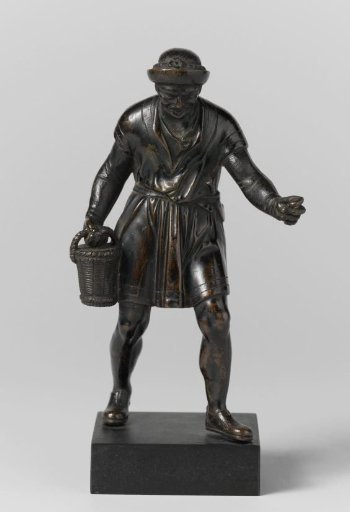 Elderly Peasant with a Basket (Spice-Gatherer?)