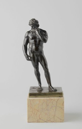 Nude male figure: Pluto