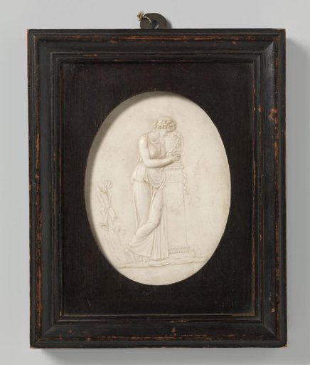 Muse or Nymph, Mourning over the Death of Daphnis