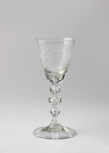 Beaker with the coat of arms of the city of Rotterdam